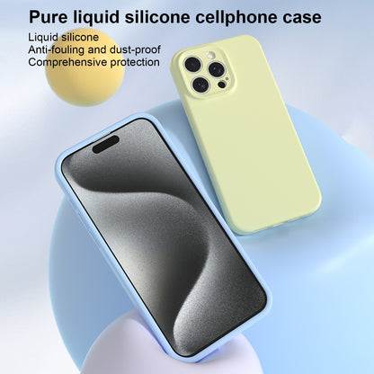 For iPhone 16 Plus Precise Hole Liquid Silicone Jelly Color Full Coverage Phone Case(The Chinese Red) - iPhone 16 Plus Cases by buy2fix | Online Shopping UK | buy2fix