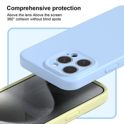 For iPhone 16 Pro Precise Hole Liquid Silicone Jelly Color Full Coverage Phone Case(Sunflower Color) - iPhone 16 Pro Cases by buy2fix | Online Shopping UK | buy2fix