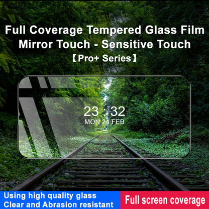 For iPhone 16 Pro imak 9H Surface Hardness Full Screen Tempered Glass Film Pro+ Series - iPhone 16 Pro Tempered Glass by imak | Online Shopping UK | buy2fix