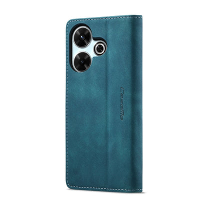 For Redmi 13 CaseMe 013 Multifunctional Horizontal Flip Leather Phone Case(Blue) - Redmi 13 Cases by CaseMe | Online Shopping UK | buy2fix