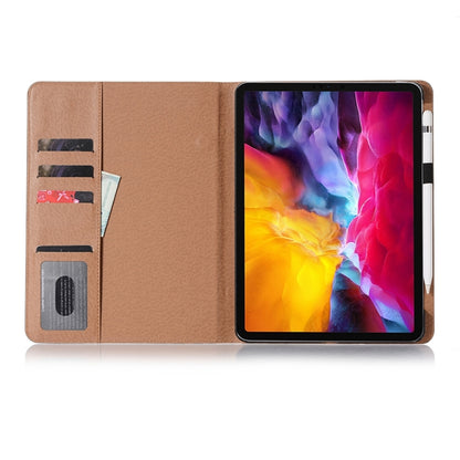 Retro Book Style Leather Tablet Case For iPad Pro 13 2024(Brown) - iPad Pro 13 2024 Cases by buy2fix | Online Shopping UK | buy2fix