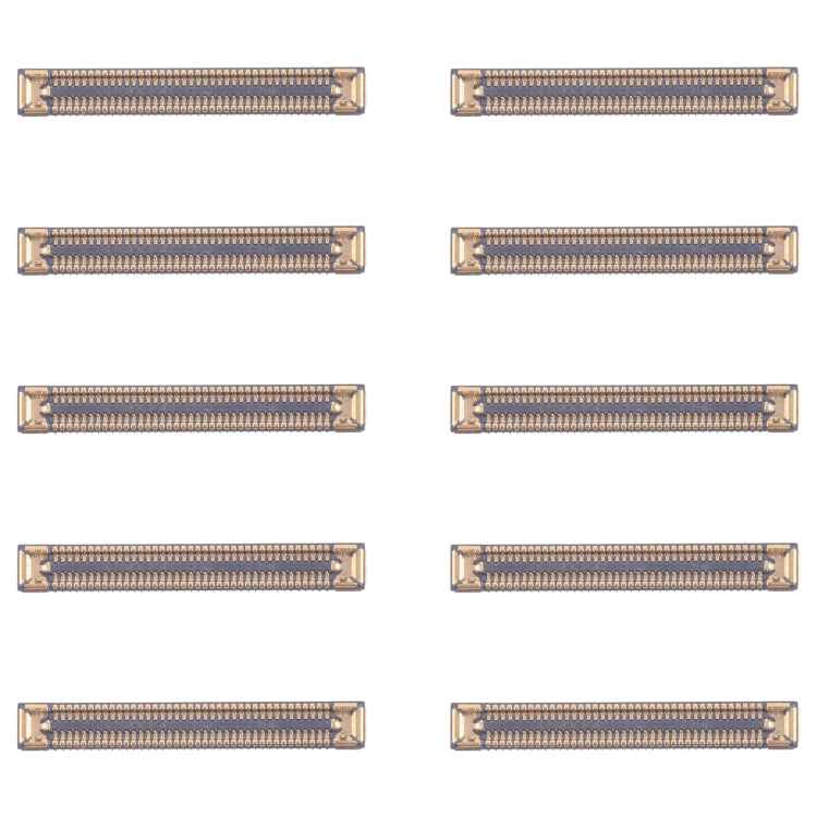 For Samsung Galaxy A04s SM-A047F 10pcs Motherboard LCD Display FPC Connector - Galaxy A Series Parts by buy2fix | Online Shopping UK | buy2fix