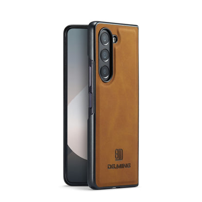 For Samsung Galaxy Z Fold6 DG.MING M2/M1 Series Magnetic Phone Case(Brown) - Galaxy Z Fold6 5G Cases by DG.MING | Online Shopping UK | buy2fix