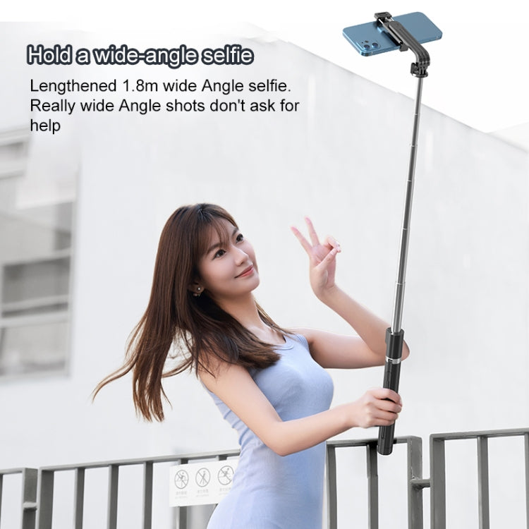 P89E Multi-function Live Broadcast Stand Mobile Phone Bluetooth Selfie Stick, 1.65m - Selfie Sticks by buy2fix | Online Shopping UK | buy2fix