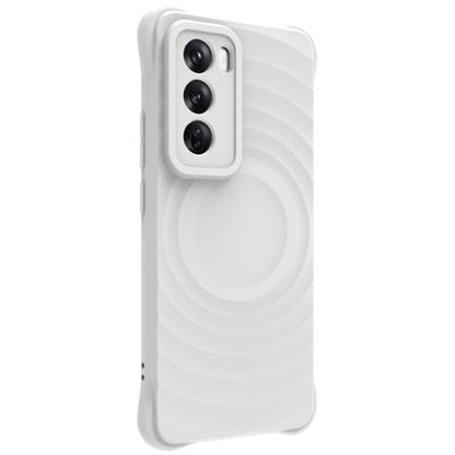 For OPPO Reno12 Global IMAK UC-6 Series Manbo Frosting Soft Phone Case(White) - Reno12 Cases by imak | Online Shopping UK | buy2fix