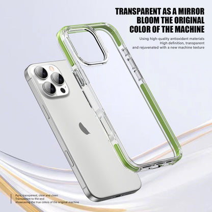 For iPhone 16 Pro Max TPE Airbag TPU+ PC Full Coverage Phone Case(White) - iPhone 16 Pro Max Cases by buy2fix | Online Shopping UK | buy2fix