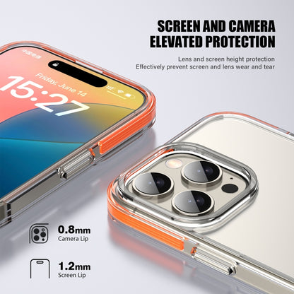 For iPhone 16 Pro TPE Airbag TPU+ PC Full Coverage Phone Case(White) - iPhone 16 Pro Cases by buy2fix | Online Shopping UK | buy2fix