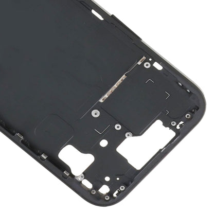 For iPhone 15 Middle Frame Bezel Plate with Side Keys + Card Tray, Version:US Version(Black) - LCD Related Parts by buy2fix | Online Shopping UK | buy2fix