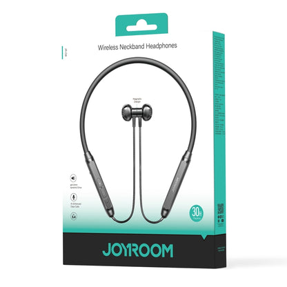 JOYROOM JR-D8 Neckband Wireless Bluetooth Sports Outdoor Earphone(Black) - Neck-mounted Earphone by JOYROOM | Online Shopping UK | buy2fix