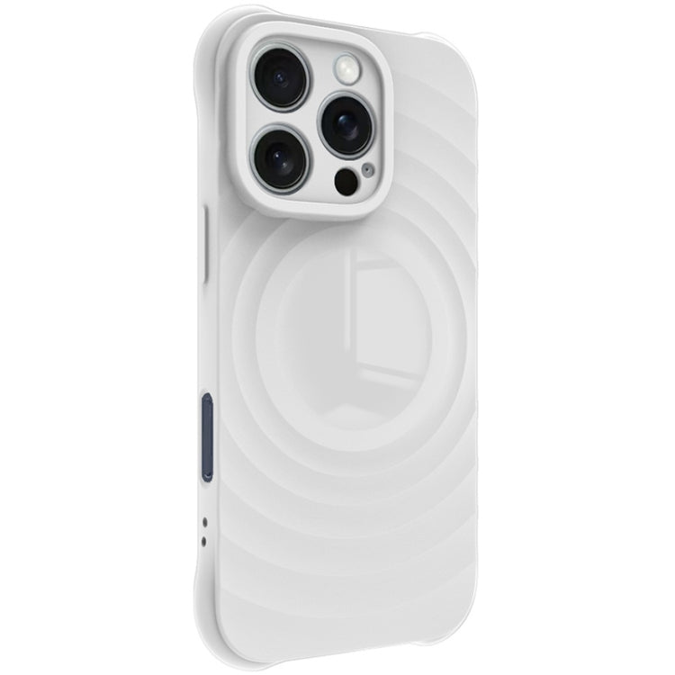 For iPhone 16 Pro Max IMAK UC-6 Series Manbo Frosting Soft Phone Case(White) - iPhone 16 Pro Max Cases by imak | Online Shopping UK | buy2fix