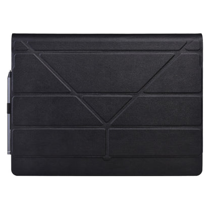 For Microsoft Surface Book 13.5 inch i7 Deformation All-inclusive Leather Laptop Case(Black) - Screen & Keyboard Cover by buy2fix | Online Shopping UK | buy2fix