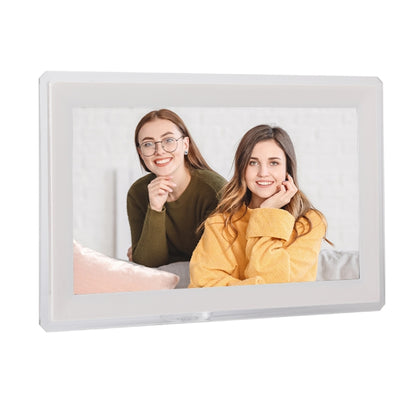 15.6 inch IPS Screen Digital Cloud Photo Frame Wall Mounted LED Advertising Machine, Plug Type:US Plug(White) - 15 inch Above by buy2fix | Online Shopping UK | buy2fix