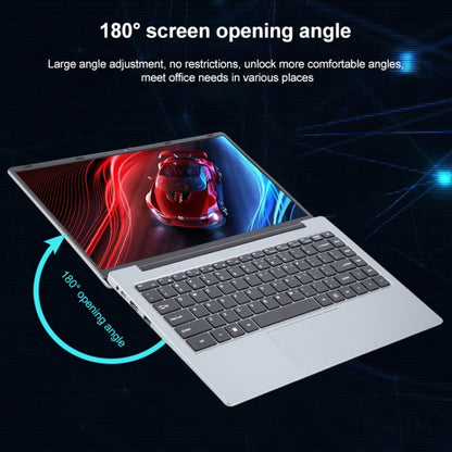 14 inch Windows 11 Laptop, 8GB+256GB, Gen 4th Intel Core i5 CPU, 180 Degree Rotation Axis(Silver) - Others by buy2fix | Online Shopping UK | buy2fix