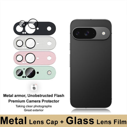 For Google Pixel 9 IMAK Metal Armor Premium Camera Protector Film(Green) - Other by imak | Online Shopping UK | buy2fix