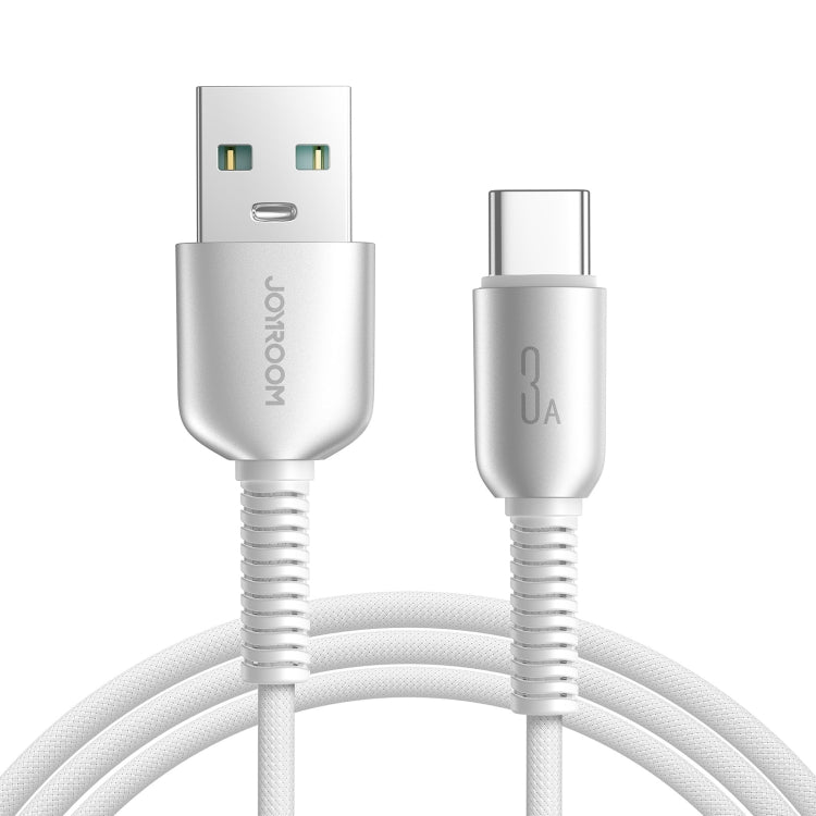 JOYROOM S-A51 Cutting-Edge Series 3A Fast Charging Data Cable, USB-A to Type-C Cable, Length: 1.2m(Light Gray) - USB-C & Type-C Cable by JOYROOM | Online Shopping UK | buy2fix