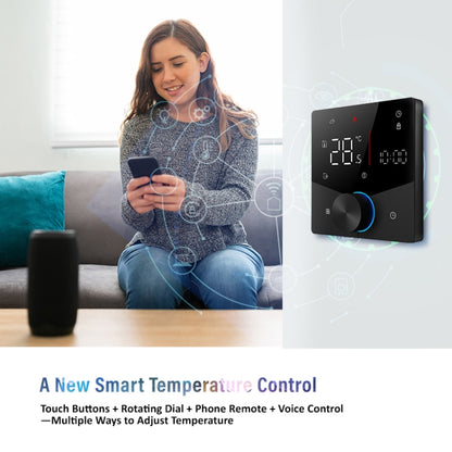 BHT-009GBLW-MT Electric Heating WiFi Smart Home LED Thermostat with Matter(Black) - Thermostat & Thermometer by buy2fix | Online Shopping UK | buy2fix