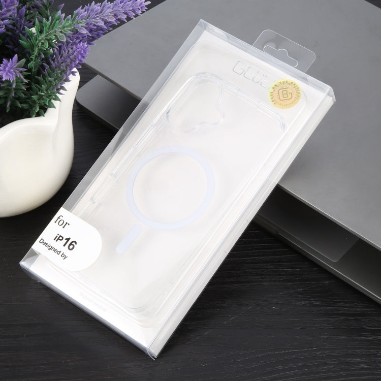 For iPhone 16 GEBEI MagSafe Magnetic Transparent Phone Case - iPhone 16 Cases by GEBEI | Online Shopping UK | buy2fix