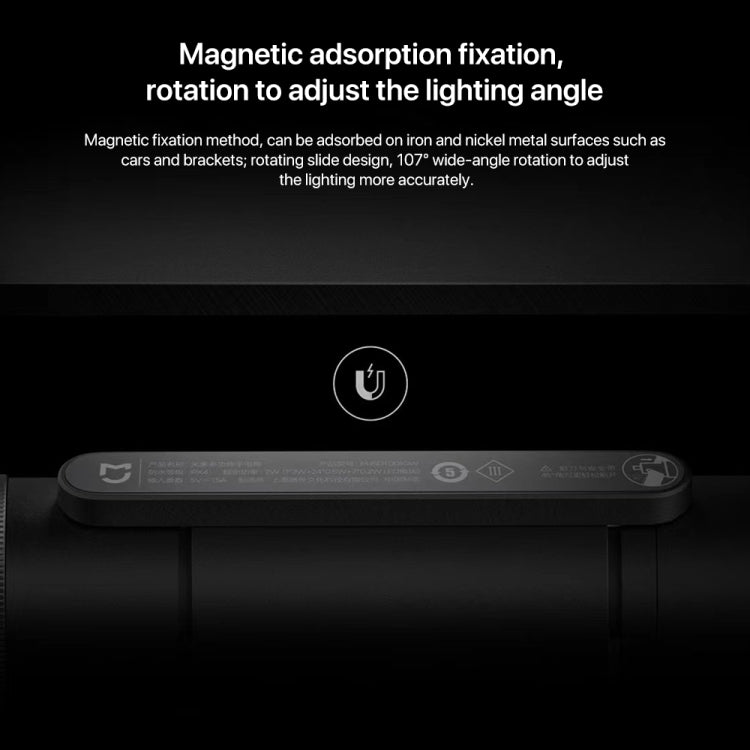 Original Xiaomi Mijia Multifunctional Flashlight 1000LM IPX4 with Side Light(Black) - LED Flashlight by Xiaomi | Online Shopping UK | buy2fix