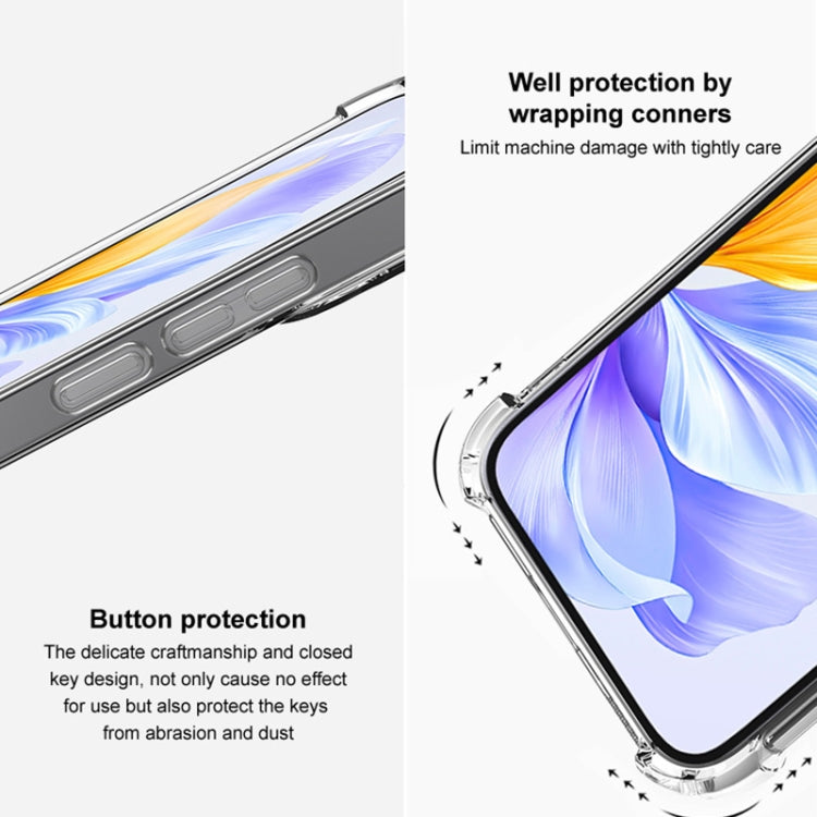 For Samsung Galaxy S23+ 5G IMAK UX-4 Series Four-corner Shockproof Phone Case(Transparent) - Galaxy S23+ 5G Cases by imak | Online Shopping UK | buy2fix