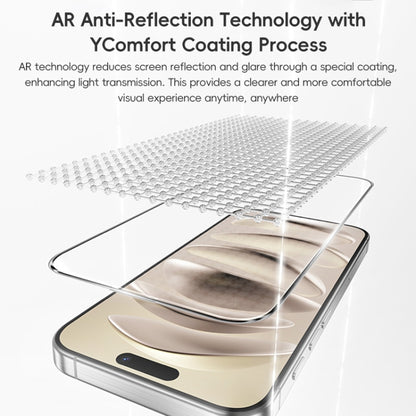 For iPhone 16 Pro Benks King Kong Series Corning AR Antireflective Tempered Glass Film - iPhone 16 Pro Tempered Glass by Benks | Online Shopping UK | buy2fix