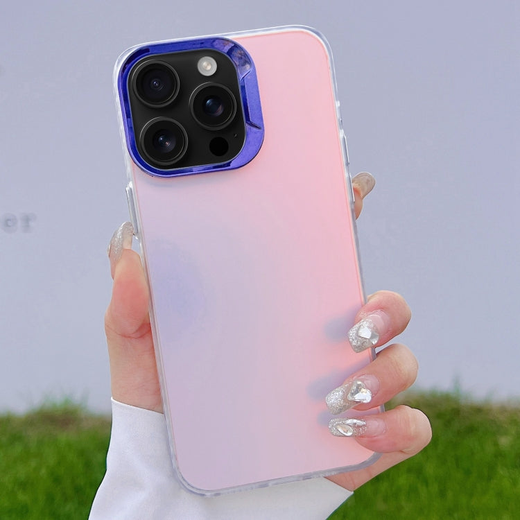 For iPhone 16 Pro Color Plating Discoloration PC Phone Case(Purple) - iPhone 16 Pro Cases by buy2fix | Online Shopping UK | buy2fix