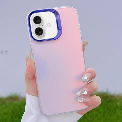 For iPhone 16 Plus Color Plating Discoloration PC Phone Case(Purple) - iPhone 16 Plus Cases by buy2fix | Online Shopping UK | buy2fix