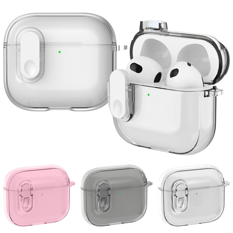 For AirPods 4 Ice Crystals Shockproof Earphone Protective Case(Transparent) - For AirPods 4 by buy2fix | Online Shopping UK | buy2fix