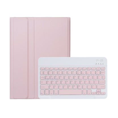 For Honor Pad X8a / X9 2024 AH25 Ultra-thin Detachable Bluetooth Keyboard Leather Tablet Case(Pink White) - Huawei Keyboard by buy2fix | Online Shopping UK | buy2fix