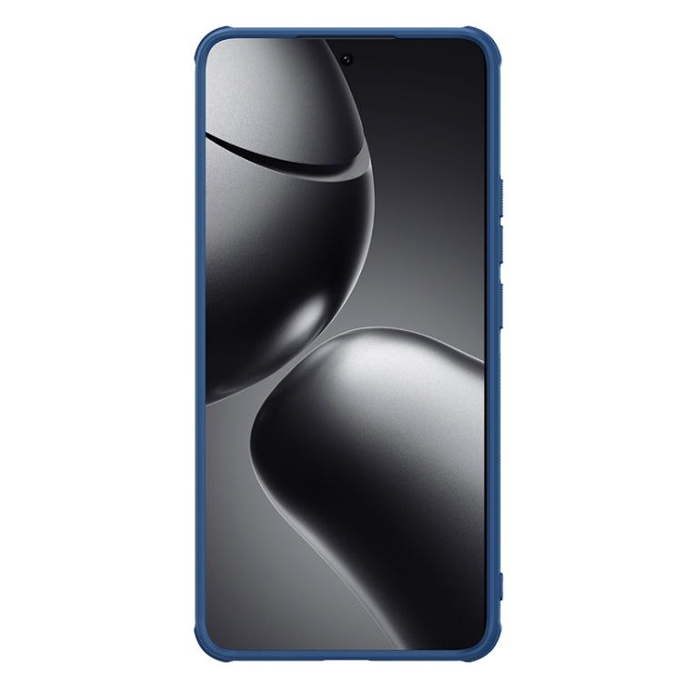 For Xiaomi 14T NILLKIN Frosted Shield Pro PC + TPU Phone Case(Blue) - 14T Cases by NILLKIN | Online Shopping UK | buy2fix