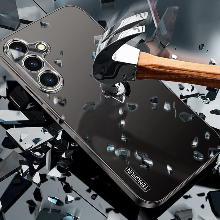 For Samsung Galaxy S25 Ultra 5G Streamer Series Micro Frosted Metal Paint PC Phone Case(Black) - Galaxy S25 Ultra 5G Cases by buy2fix | Online Shopping UK | buy2fix