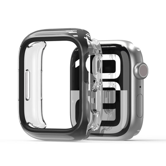 For Apple Watch Series 7 / 8 / 9 41mm DUX DUCIS Camo Series TPU Hybrid PC Watch Protective Case(Black) - Watch Cases by DUX DUCIS | Online Shopping UK | buy2fix