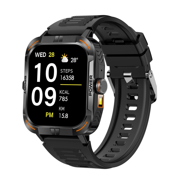 ZW69 1.97 inch AMOLED Outdoor Sports BT Call Smart Watch, Blood Oxygen / Heart Rate / Remote Photography / Sleep monitoring(Black) - Smart Wristbands by buy2fix | Online Shopping UK | buy2fix