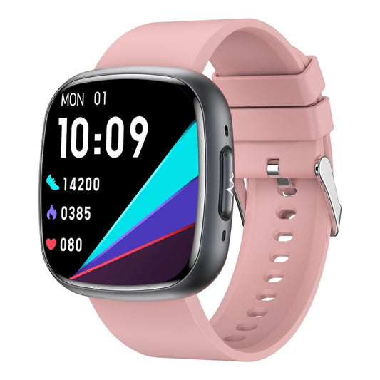 ET593 1.75 inch IPS Square Screen Smart Watch, ECG Electrocardiogram / Blood Sugar Monitoring(Pink) - Smart Watches by buy2fix | Online Shopping UK | buy2fix