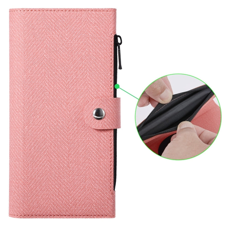 For iPhone 16 Plus ViLi GBS-C Series MagSafe Magnetic RFID Leather Flip Phone Case(Pink) - iPhone 16 Plus Cases by ViLi | Online Shopping UK | buy2fix