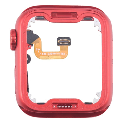 For Apple Watch Series 6 40MM GPS Aluminium Alloy Middle Frame Bezel Plate with Crown Spin Axis Flex Cable(Red) - Middle Frame by buy2fix | Online Shopping UK | buy2fix