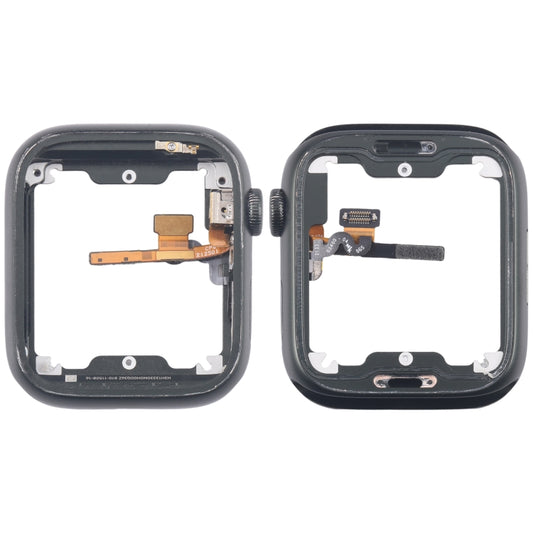 For Apple Watch Series 7 41MM GPS Aluminium Alloy Middle Frame Bezel Plate with Crown Spin Axis Flex Cable(Green) - Middle Frame by buy2fix | Online Shopping UK | buy2fix