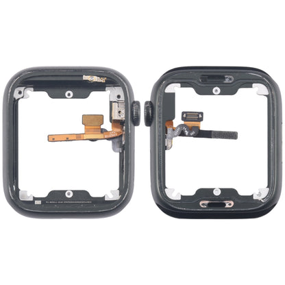 For Apple Watch Series 7 45MM GPS Aluminium Alloy Middle Frame Bezel Plate with Crown Spin Axis Flex Cable(Green) - Middle Frame by buy2fix | Online Shopping UK | buy2fix