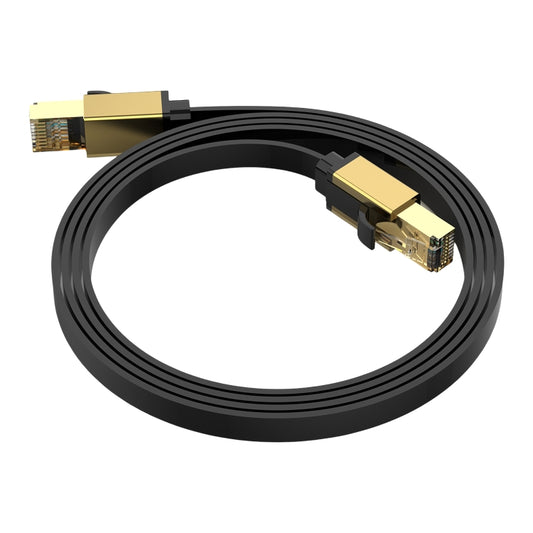 1m Cat 8 40Gbps High Speed LAN Ethernet Cable(Gold) - Lan Cable and Tools by buy2fix | Online Shopping UK | buy2fix