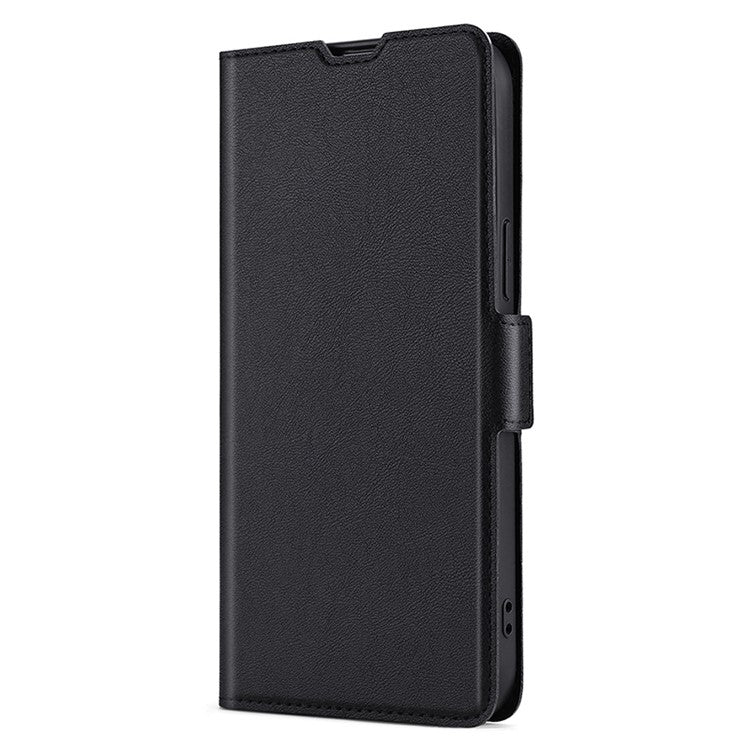 For Samsung Galaxy S25+ 5G Ultra-thin Voltage Side Buckle Horizontal Flip Leather Phone Case(Black) - Galaxy S25+ 5G Cases by buy2fix | Online Shopping UK | buy2fix