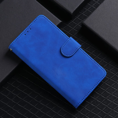 For Blackview A80 Pro Solid Color Skin Feel Magnetic Buckle Horizontal Flip Calf Texture PU Leather Case with Holder & Card Slots & Wallet(Blue) - More Brand by buy2fix | Online Shopping UK | buy2fix