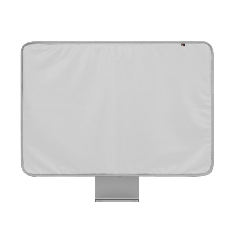 For 24 inch Apple iMac Portable Dustproof Cover Desktop Apple Computer LCD Monitor Cover with Storage Bag(Grey) - Others Accessories by buy2fix | Online Shopping UK | buy2fix