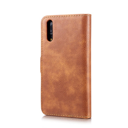 Crazy Horse Texture Flip Detachable Magnetic Leather Case for Huawei P20, with Holder & Card Slots & Wallet (Brown) - Huawei Cases by DG.MING | Online Shopping UK | buy2fix