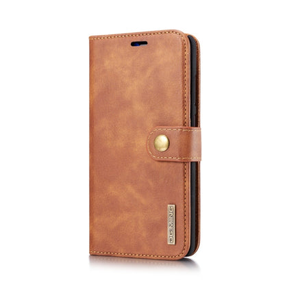 DG.MING Crazy Horse Texture Flip Detachable Magnetic Leather Case for Huawei Mate 20, with Holder & Card Slots & Wallet (Brown) - Huawei Cases by DG.MING | Online Shopping UK | buy2fix