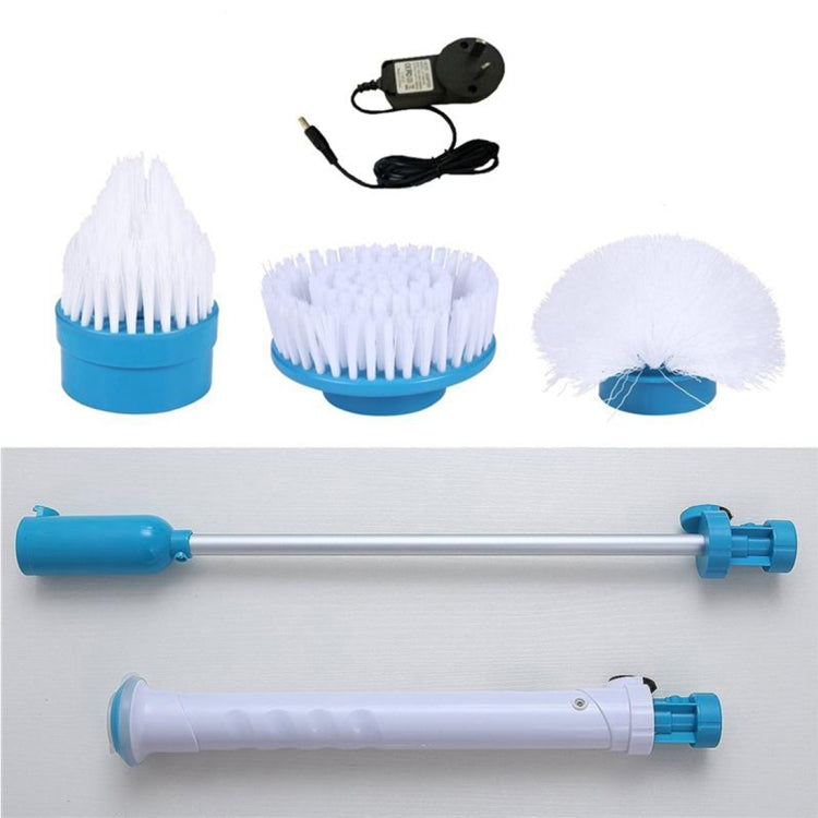 Multi-function Tub and Tile Scrubber Cordless Power Spin Scrubber Power Cleaning Brush Set for Bathroom Floor Wall, AU Plug - Cleaning Tools by buy2fix | Online Shopping UK | buy2fix