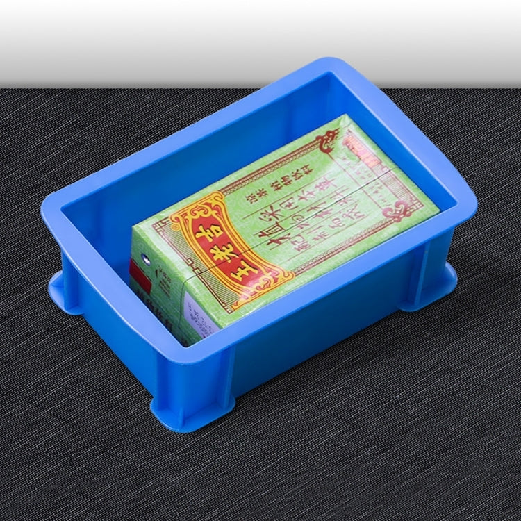 Thick Multi-function Material Box Brand New Flat Plastic Parts Box Tool Box, Size: 15.6cm x 10.1cm x 5.3cm(Blue) - Storage Bags & Boxes by buy2fix | Online Shopping UK | buy2fix