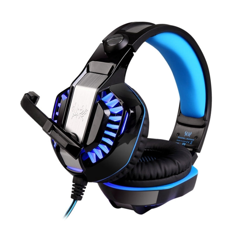 KOTION EACH G2000 Stereo Bass Gaming Headphone with Microphone & LED Light, For PS4, Smartphone, Tablet, Computer, Notebook - Multimedia Headset by KOTION EACH | Online Shopping UK | buy2fix