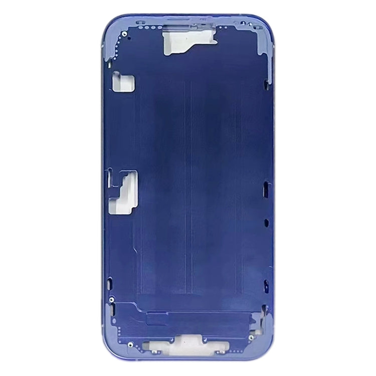 For iPhone 16 Plus Middle Frame Bezel Plate (Blue) -  by buy2fix | Online Shopping UK | buy2fix