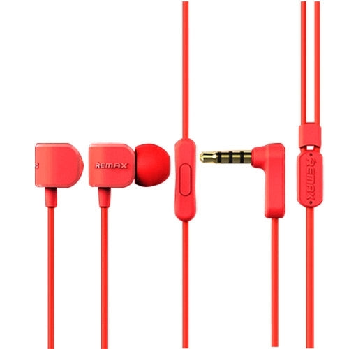 Remax RM-502 Elbow 3.5mm In-Ear Wired Heavy Bass Sports Earphones with Mic(Red) - Sport Earphone by REMAX | Online Shopping UK | buy2fix