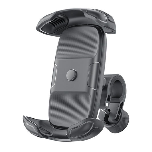 Motorcycle Bicycle Phone Riding Holder Bracket (Black) - Holder by buy2fix | Online Shopping UK | buy2fix