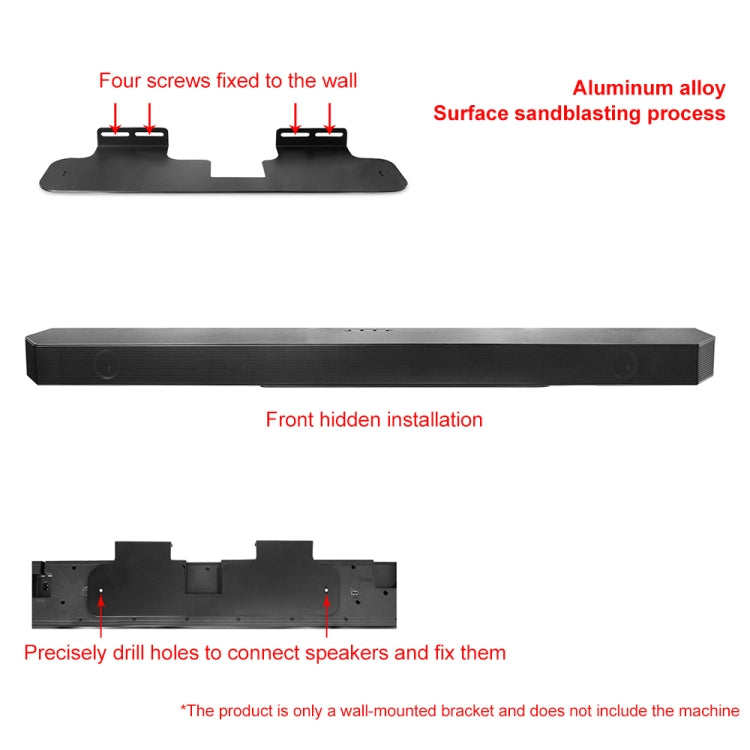 For Samsung HW-Q990B Speaker Wall-mounted Metal Bracket - Speaker Bracket by buy2fix | Online Shopping UK | buy2fix